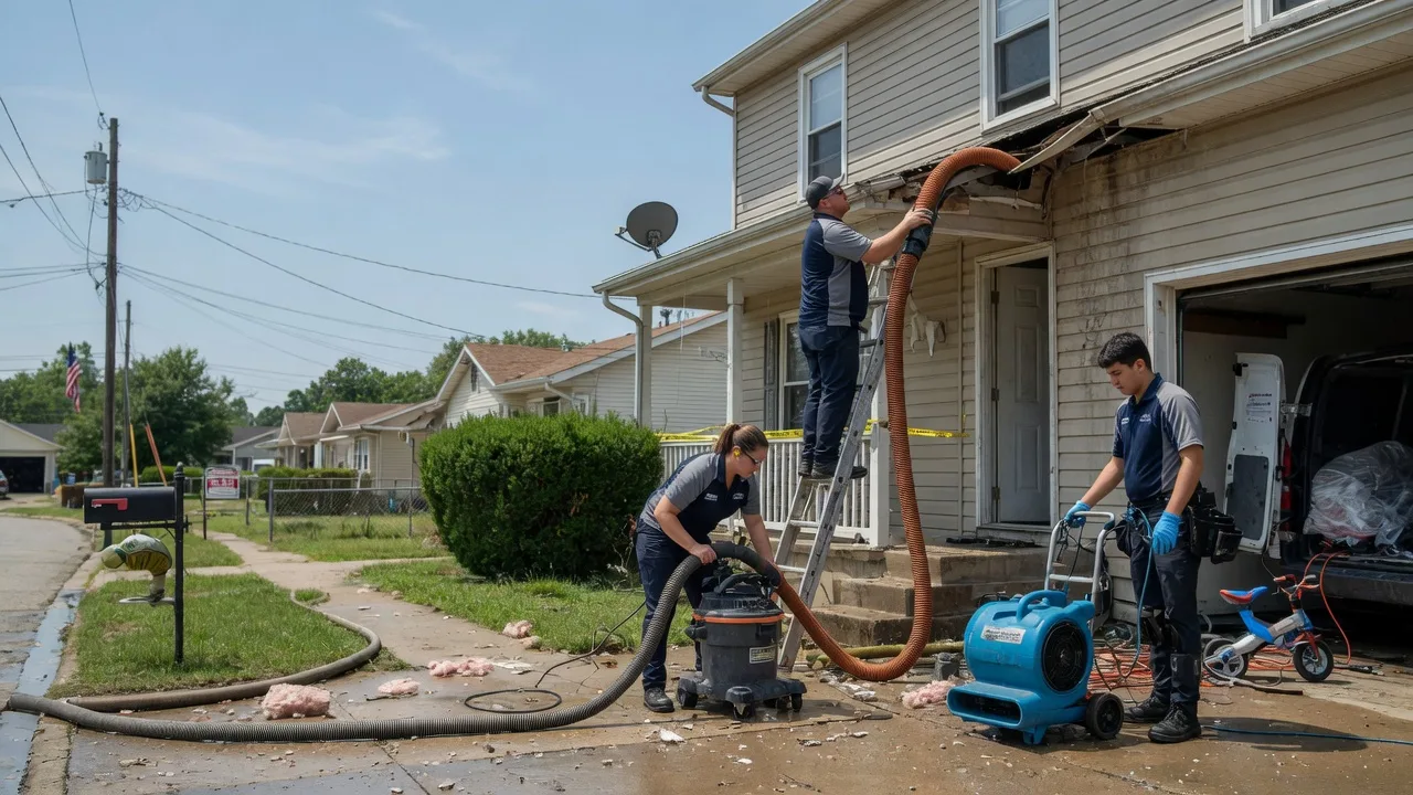 Water Damage Restoration in Perronville, MI near me